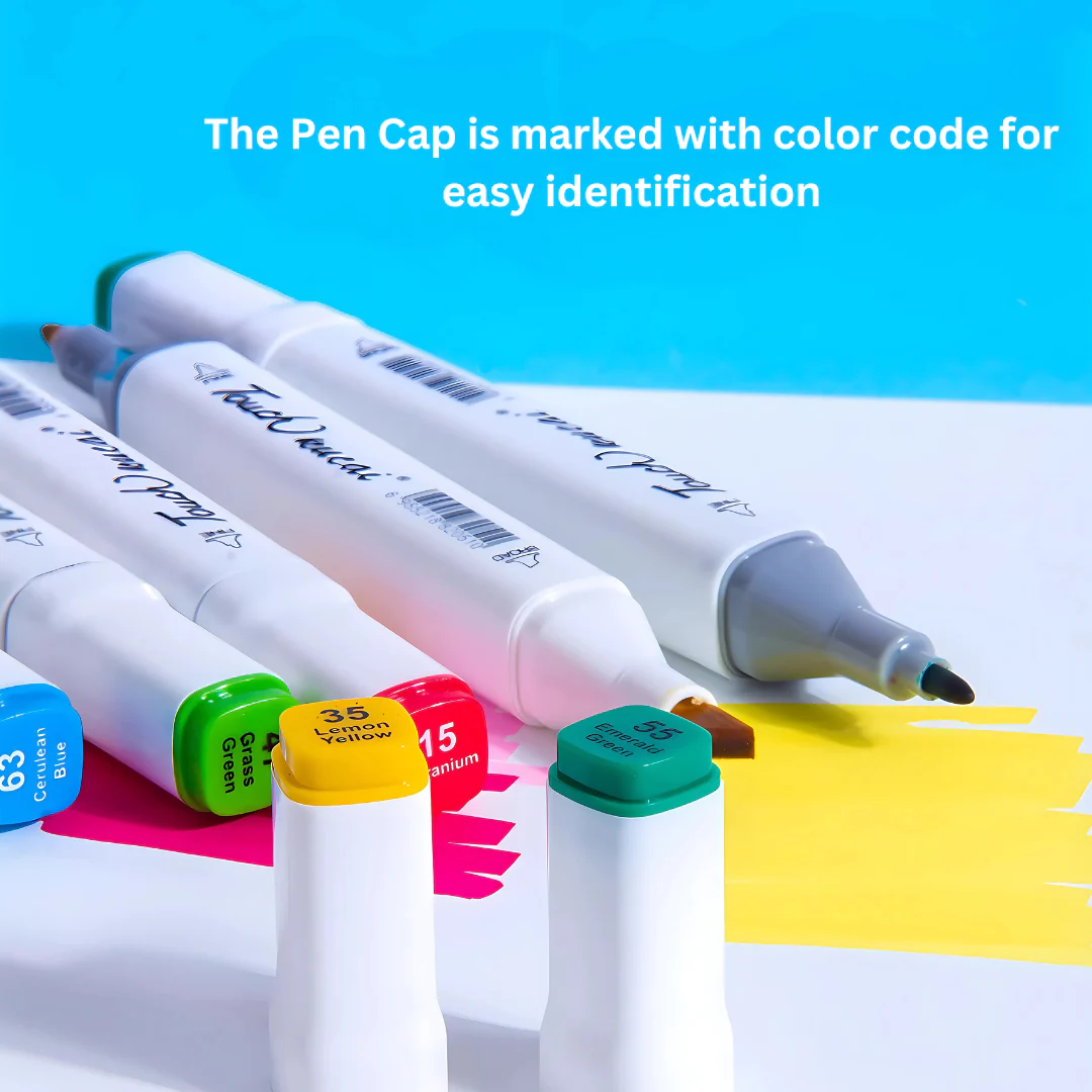 Premium Color Set  12 PC | Dual Tip Art Maker | Broad and Point | Premium quality for Kids - Image 7