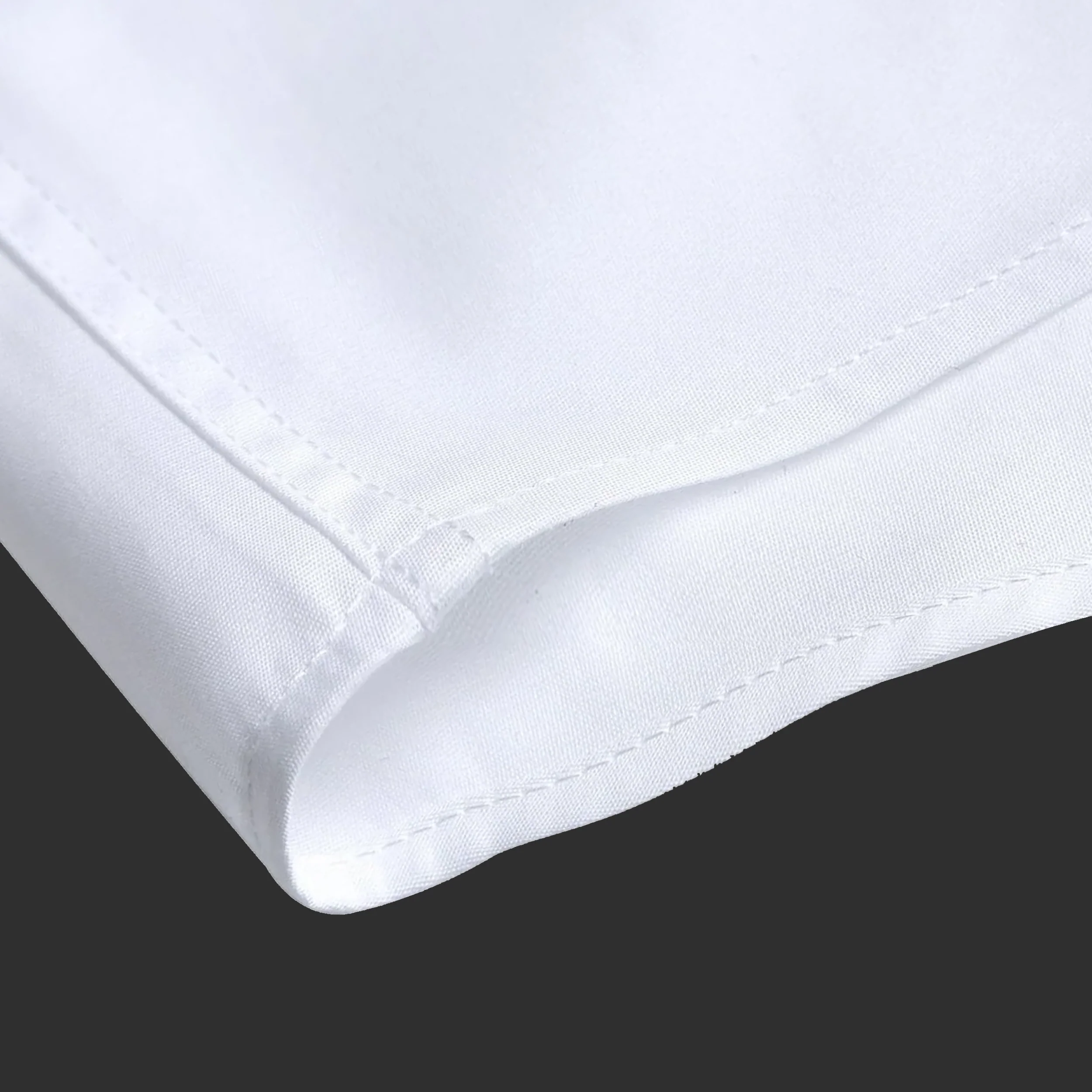 Premium Cotton Solid Shirt for Man (White) - Image 4