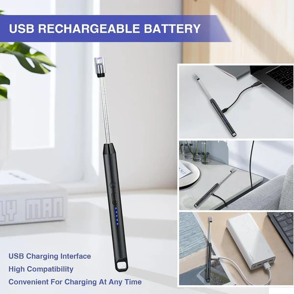 Premium Electric Lighter - With USB Cable - Image 6