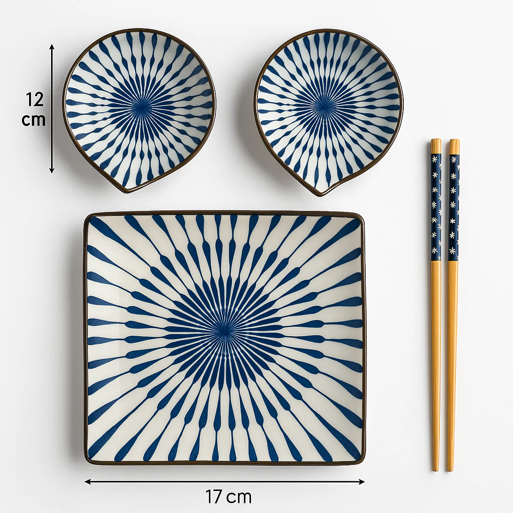 Premium Japanese Dining & Serving Set - Image 3