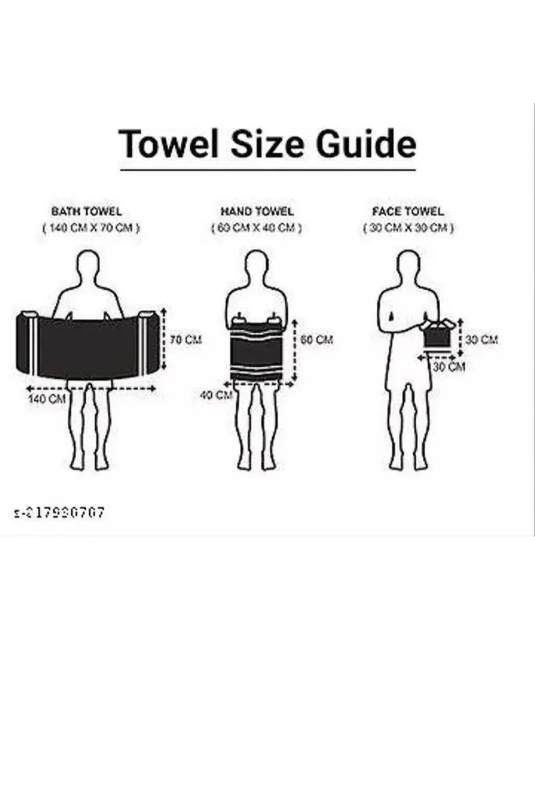 Premium White Cotton Bath Towel | 1 Piece | Soft & Smooth Touch - Image 5
