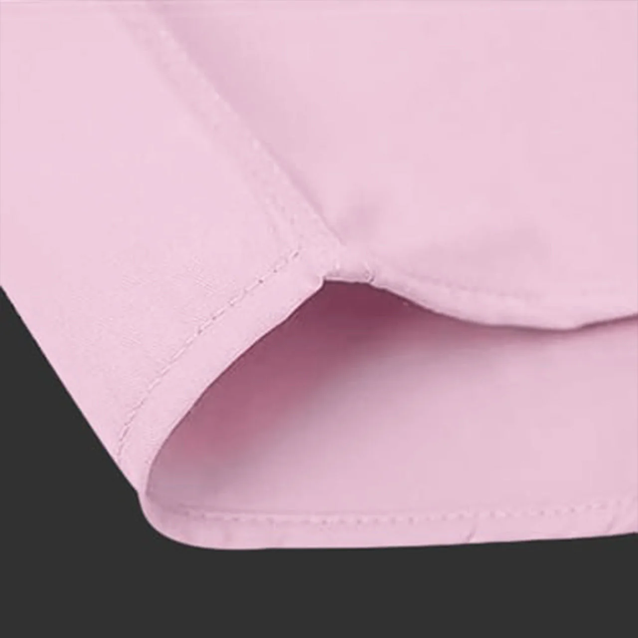 Premium Satin Solid Shirt for Man (Light Pink) - Image 4