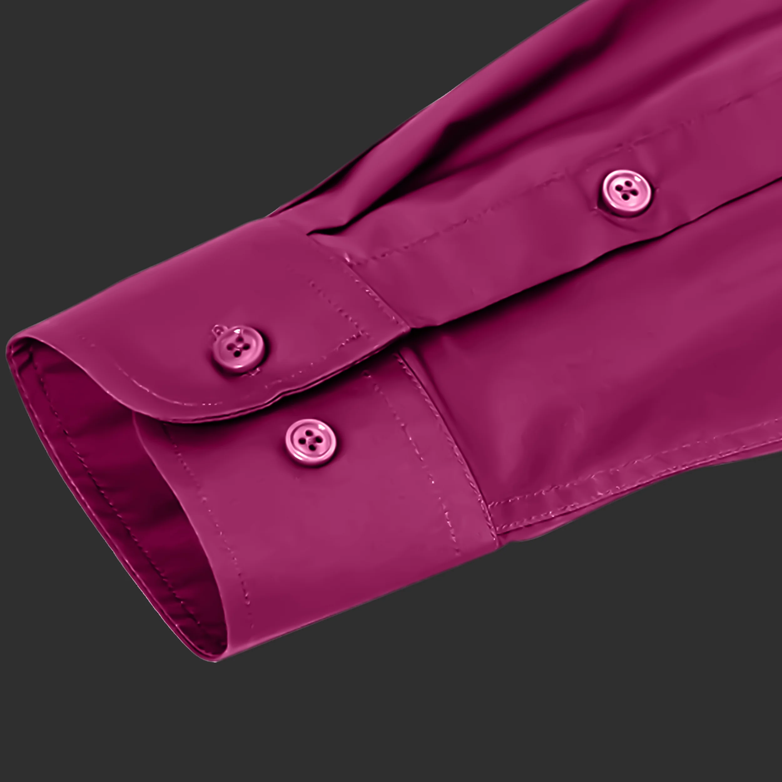 Premium Satin Solid Shirt for Man (Maroon) - Image 5