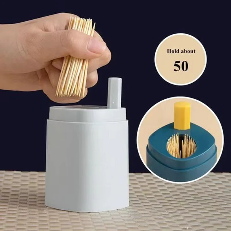 Premium Toothpick Dispenser For Office Desktop, Home, Luxury Dining Hotels 1pc - Image 3