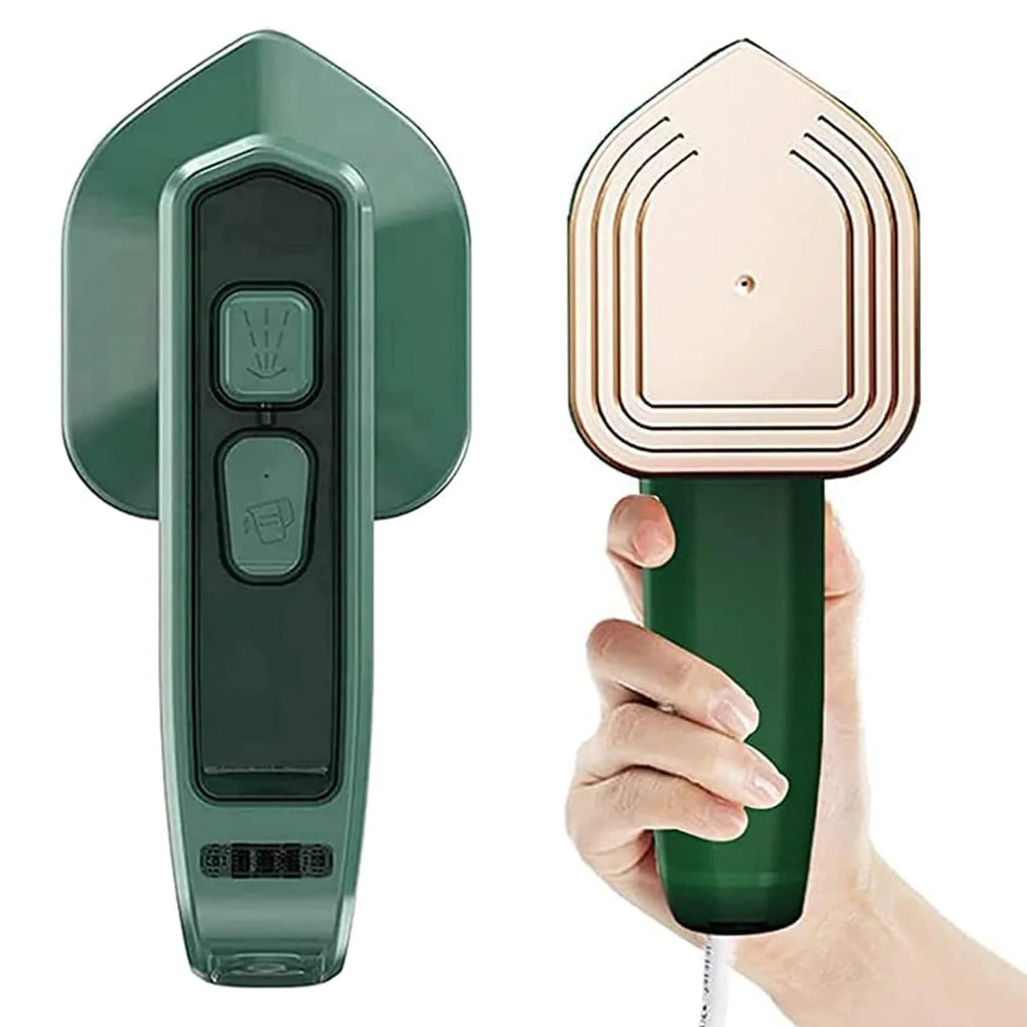 PressPal: Portable Mini Travel Iron & Steamer with Dry & Wet Pressing for Clothes – 150W Compact Design for Home & Outings