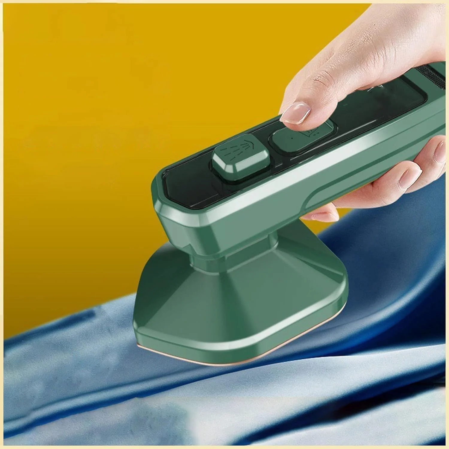 PressPal: Portable Mini Travel Iron & Steamer with Dry & Wet Pressing for Clothes – 150W Compact Design for Home & Outings - Image 3
