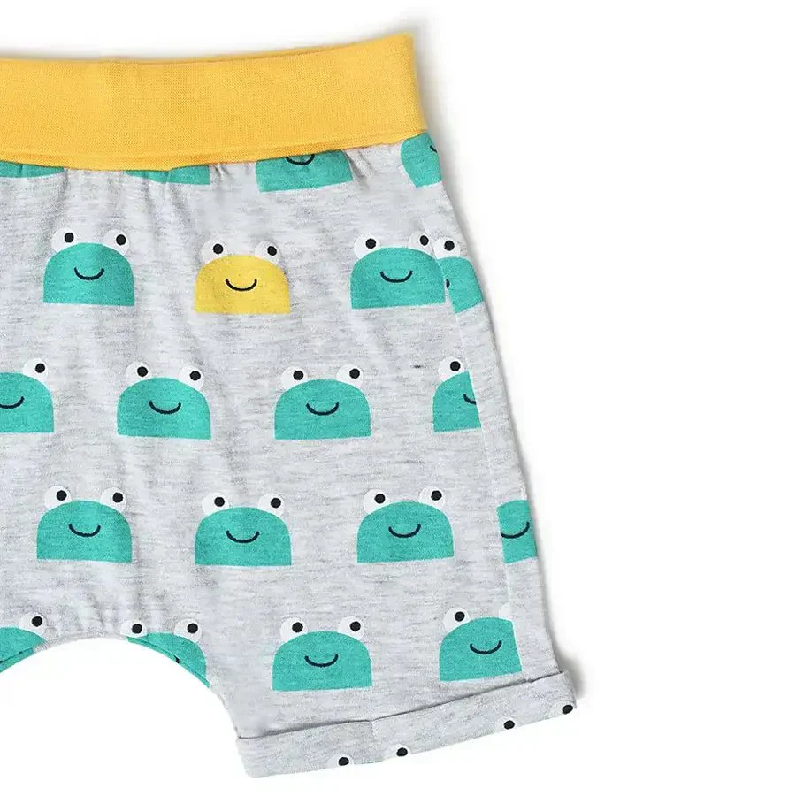 Printed Tee And Shorts Set For Baby Boys - Image 7