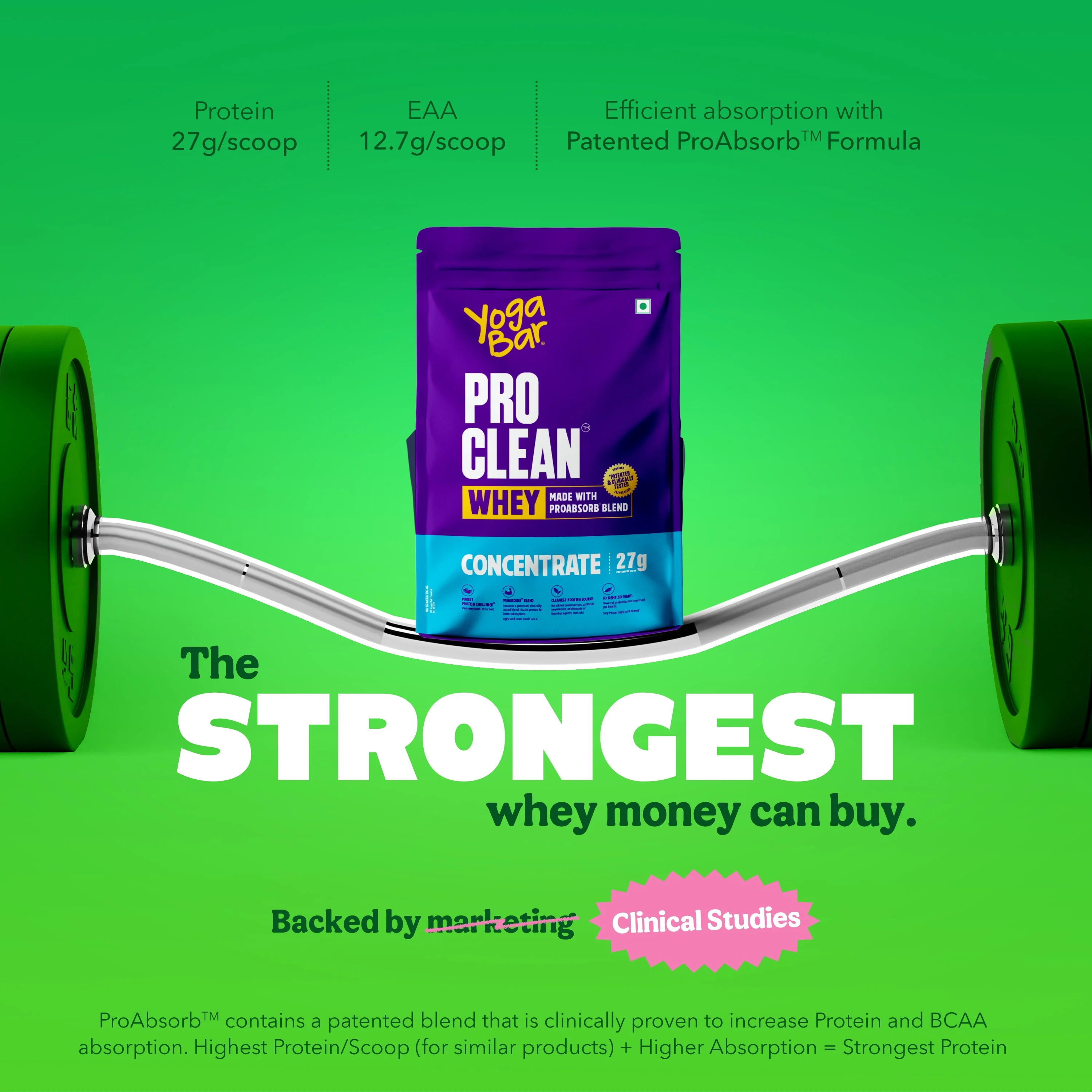 ProClean Whey Protein Concentrate 1kg - Image 2