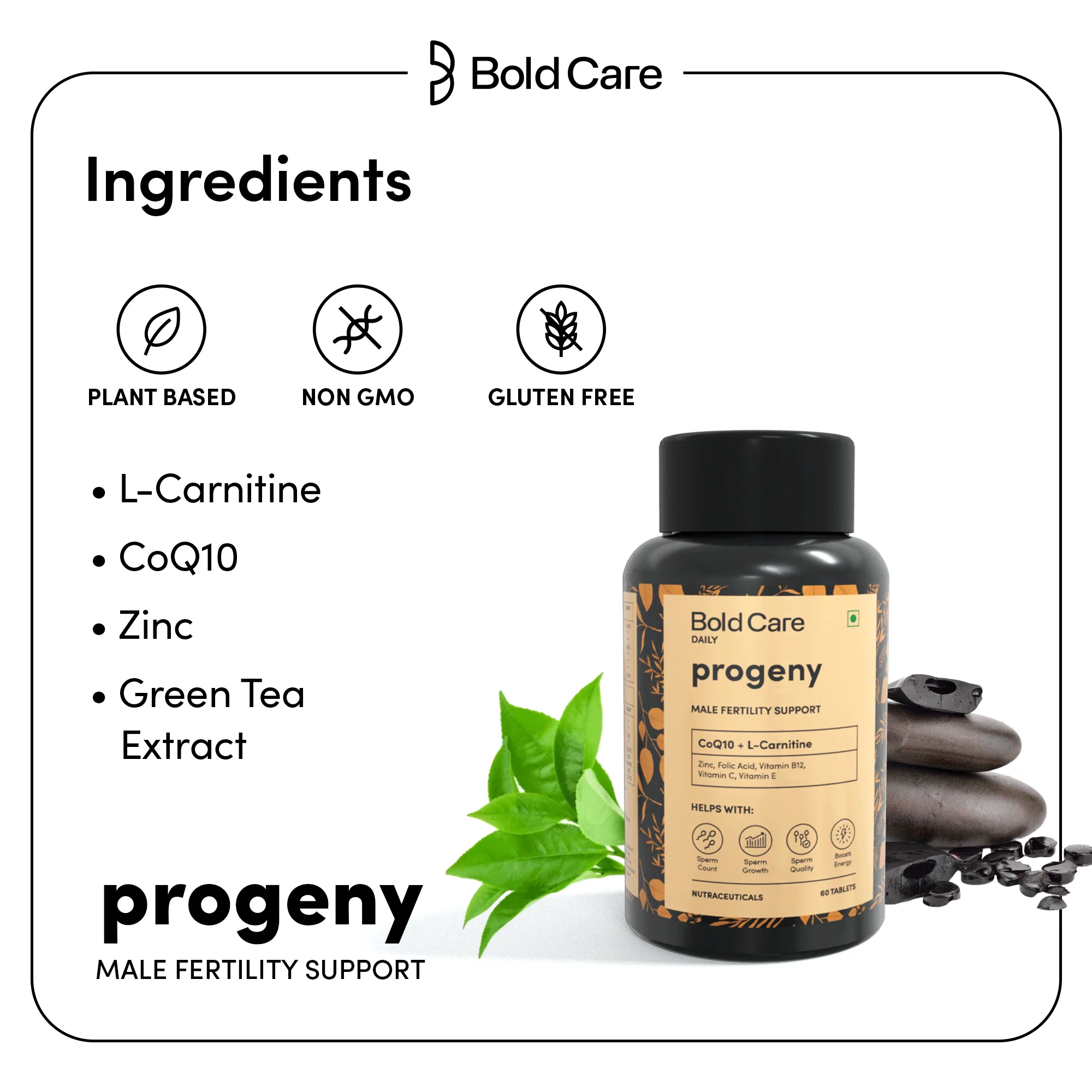 Progeny Fertility Support Tablets for Men (60 tablets) - Image 3