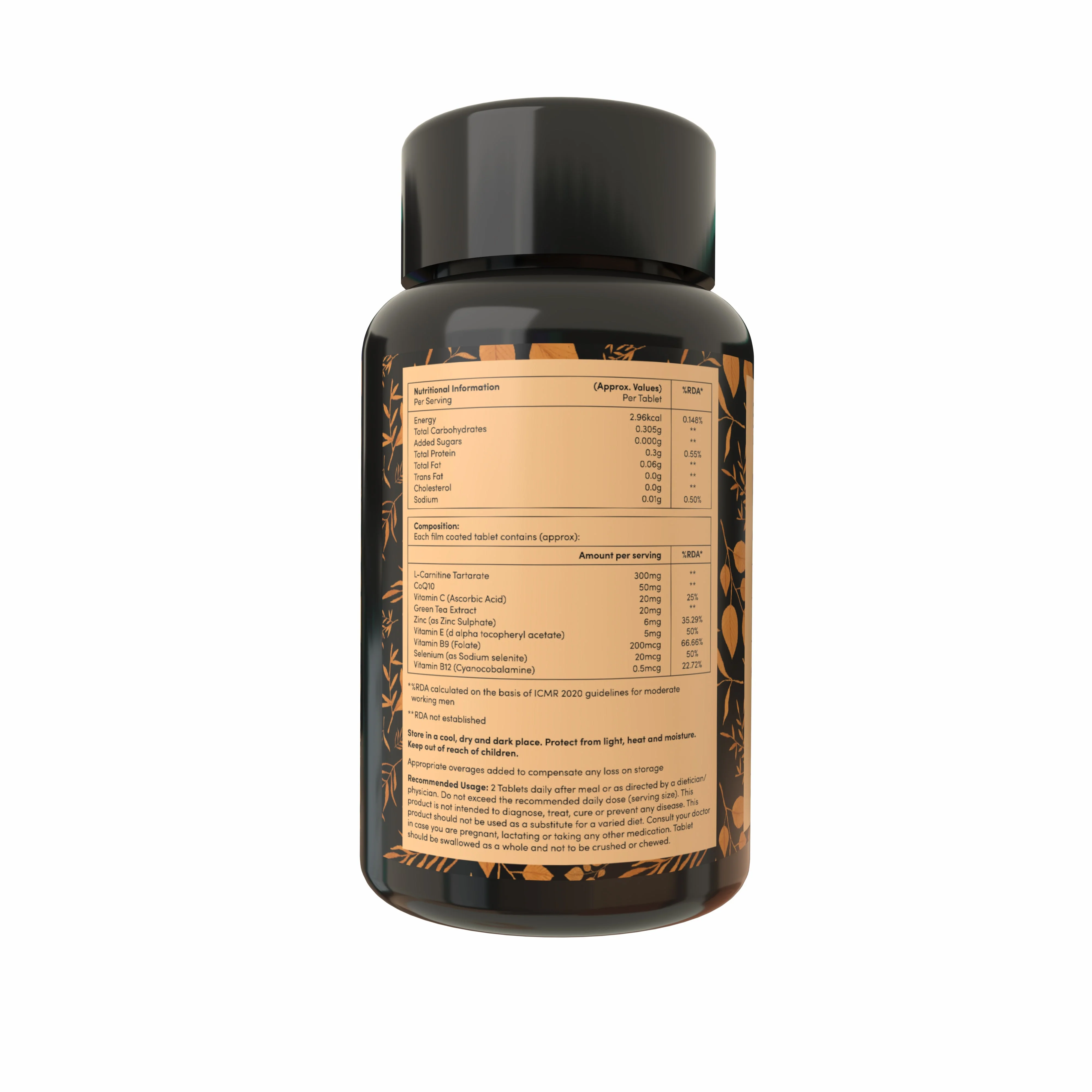 Progeny Fertility Support Tablets for Men (60 tablets) - Image 5