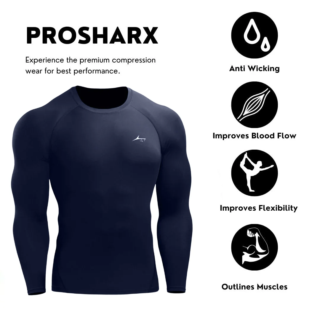 Prosharx Full Sleeve Compression T-Shirt - Image 11