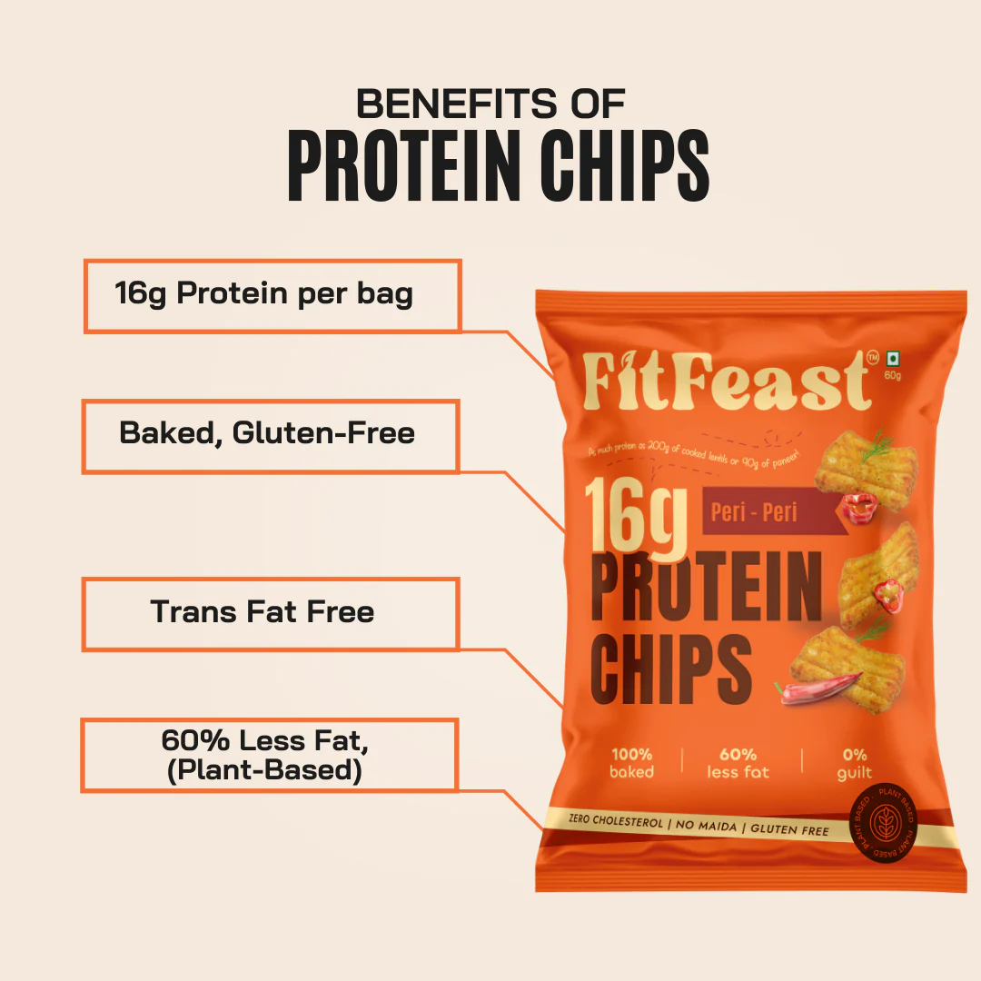 Protein Chips Peri Peri | As Seen on Shark Tank (Pack of 1) - Image 6