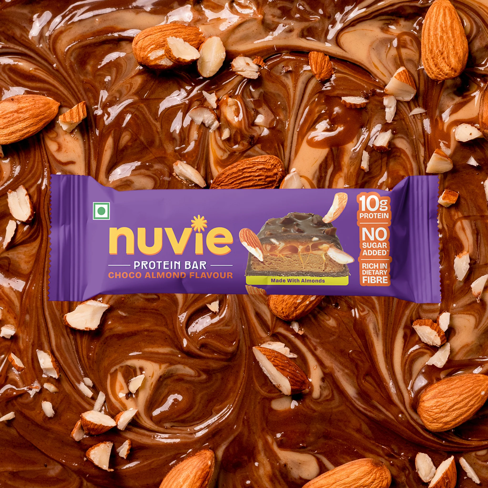 Protein Chocolate Bar - Choco Almond - Image 2