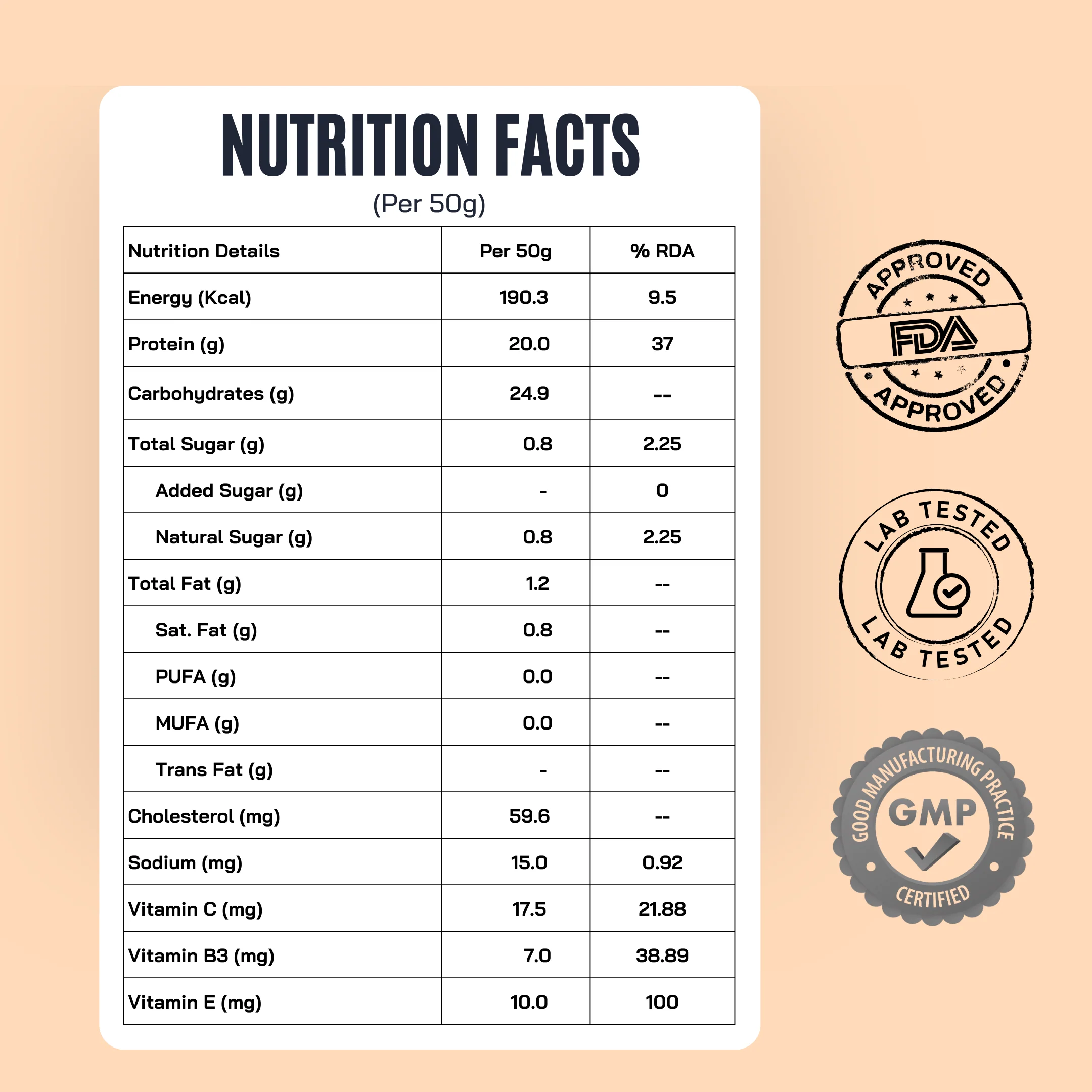 Protein Sachet - Malai Kulfi (Pack of 1) - Image 3