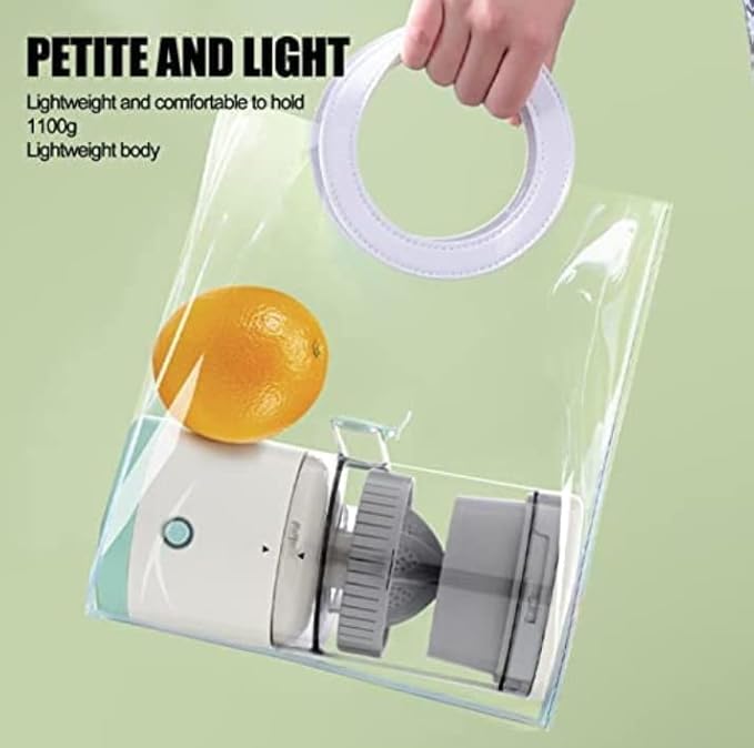 Pulpo: USB Rechargeable Electric Citrus Juicer – Portable Lemon & Orange Squeezer with High Juice Yield, 45W Motor & Easy Travel Design for Fresh Juice On-the-Go - Image 5