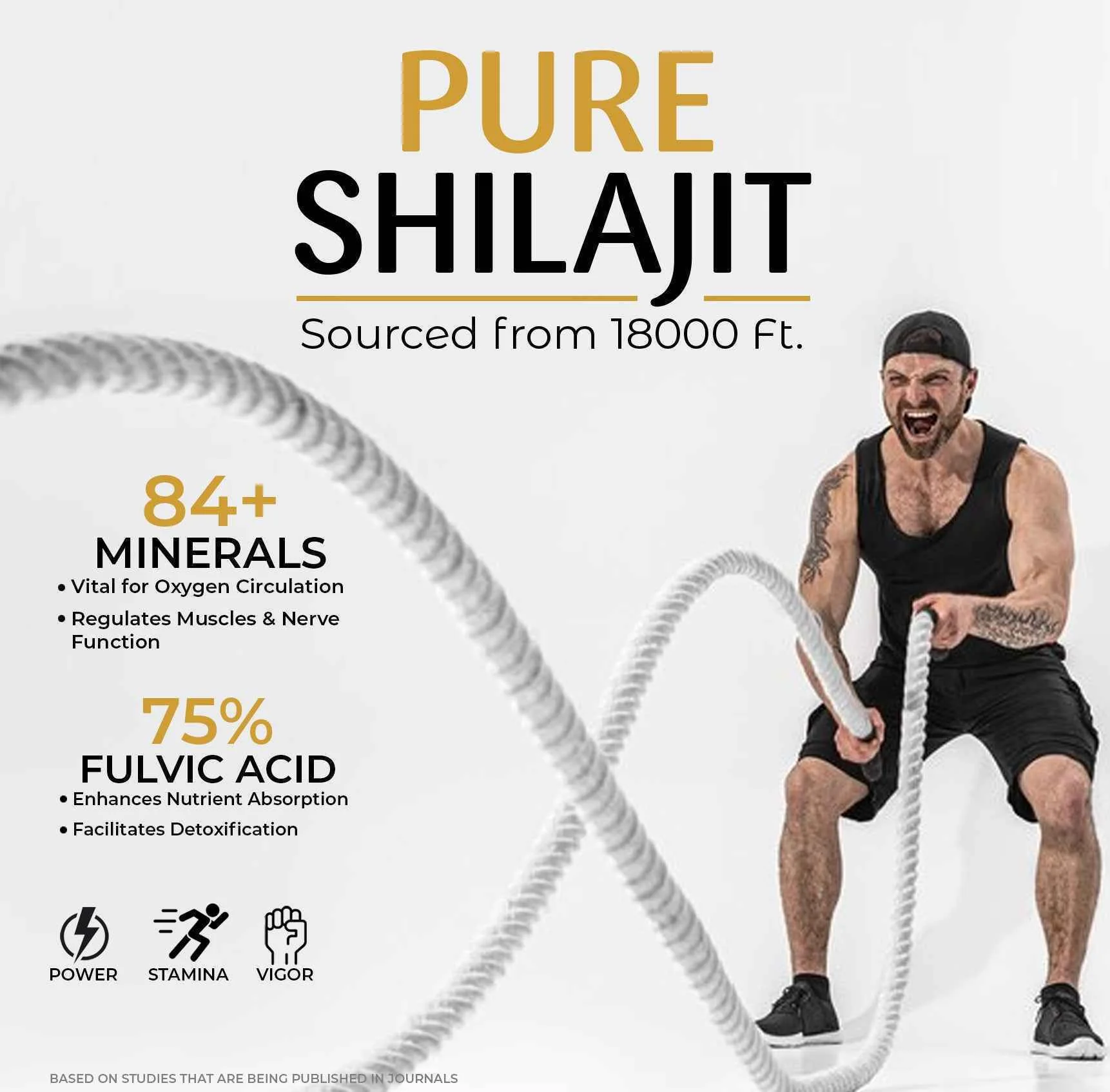Pure Himalayan Shilajit Resin 10g - 75% Fulvic Acid | Lab Report Included - Image 4