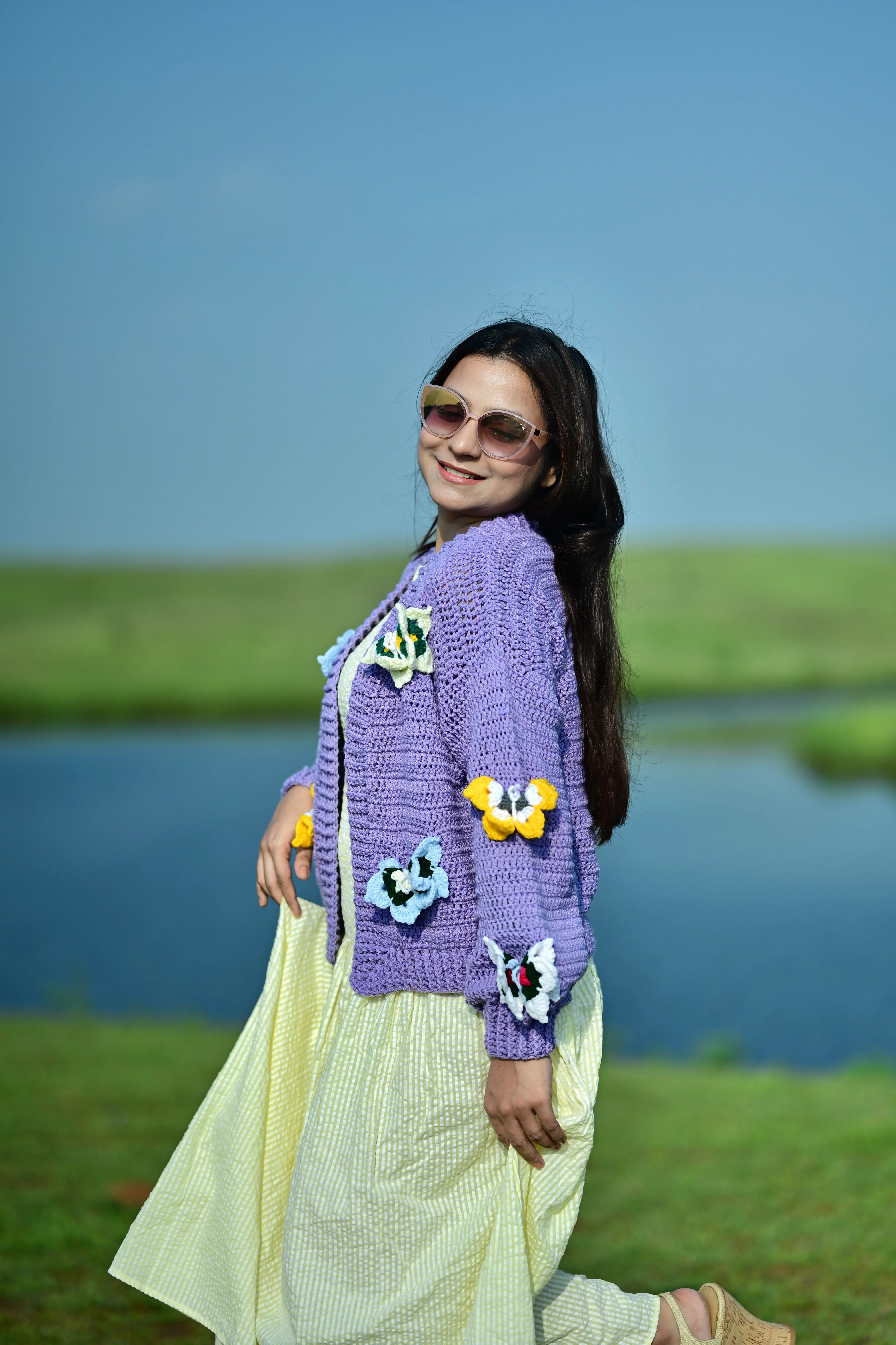 Purple Butterfly Cardigan 🦋 - Image 4