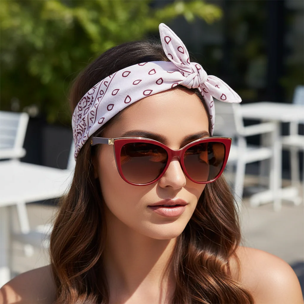 Purple Cat eye Sunglasses For Women