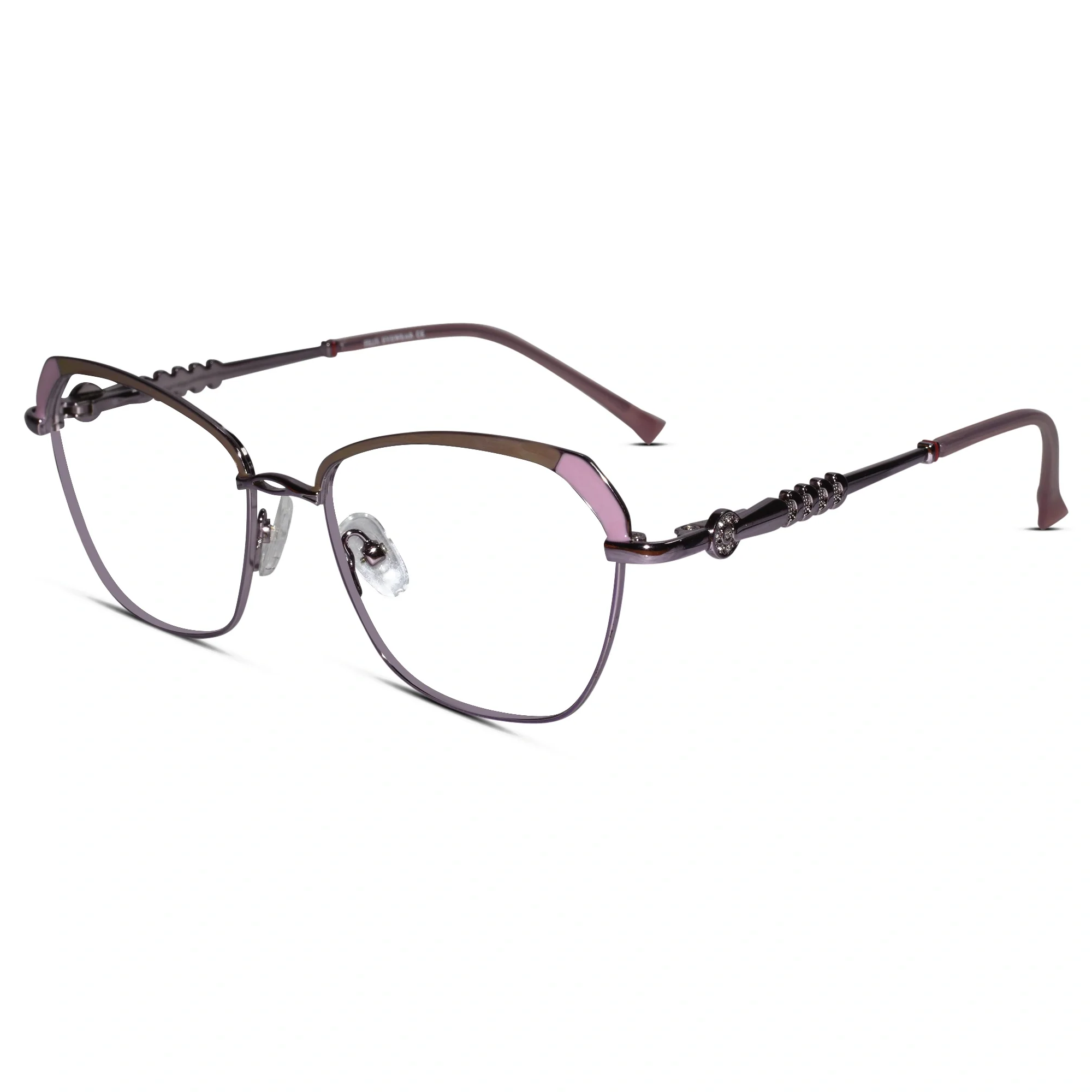 Purple Designer Cat eye Eyeglasses For Women