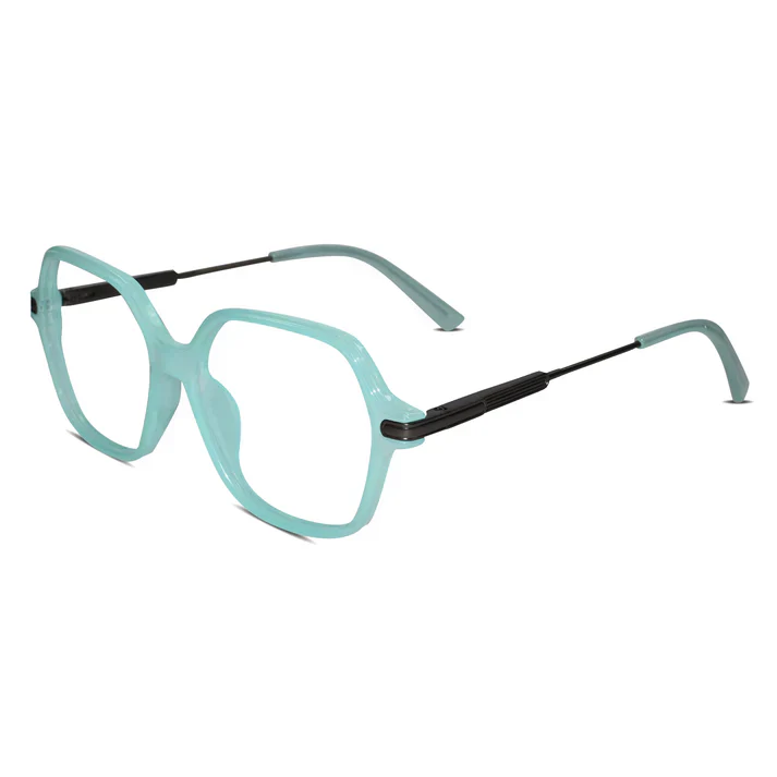 Purple Square Eyeglasses For Women - Image 4