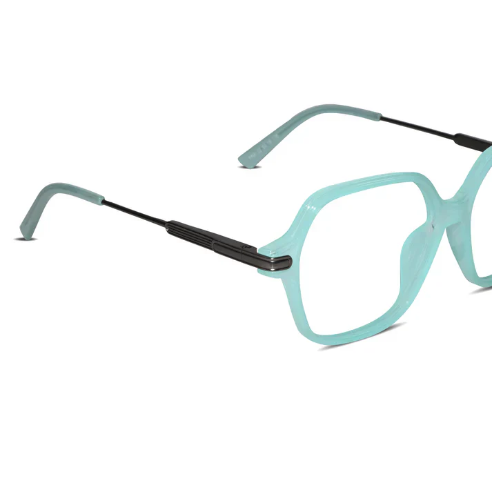 Purple Square Eyeglasses For Women - Image 6
