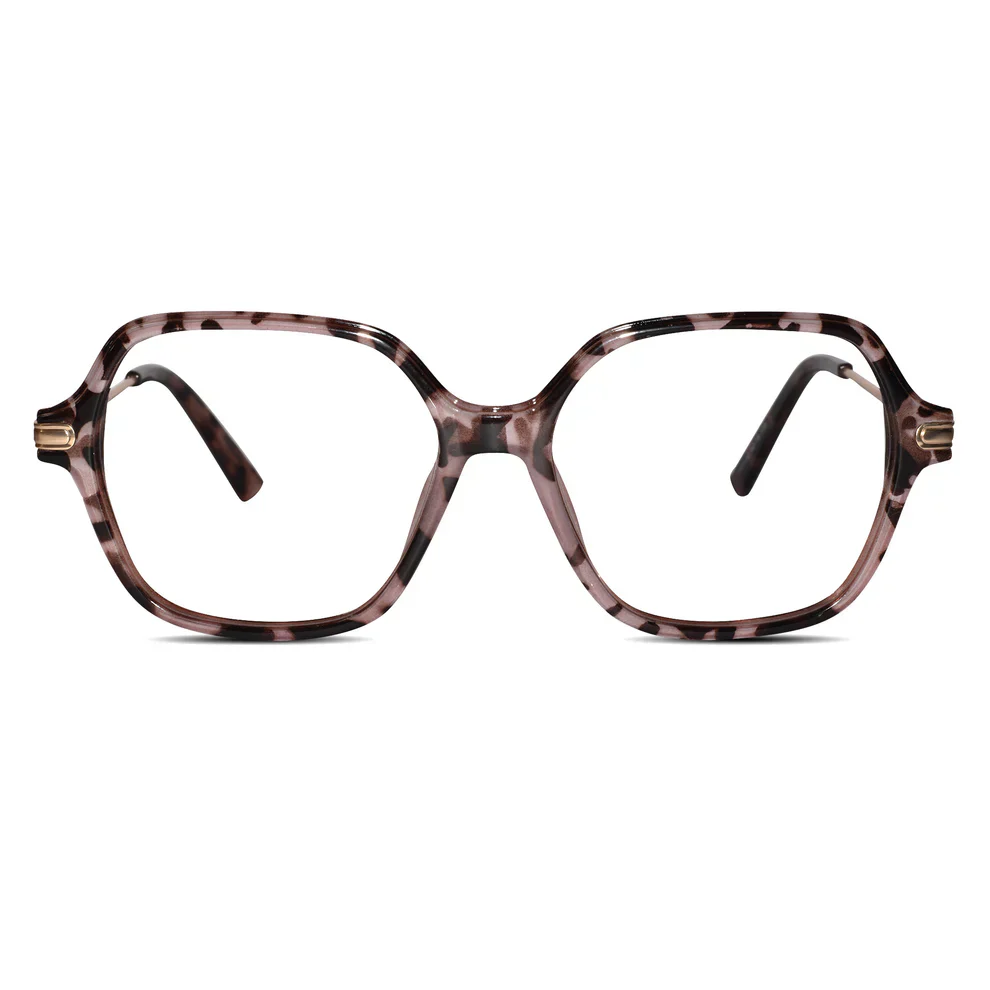 Purple Square Eyeglasses For Women - Image 8