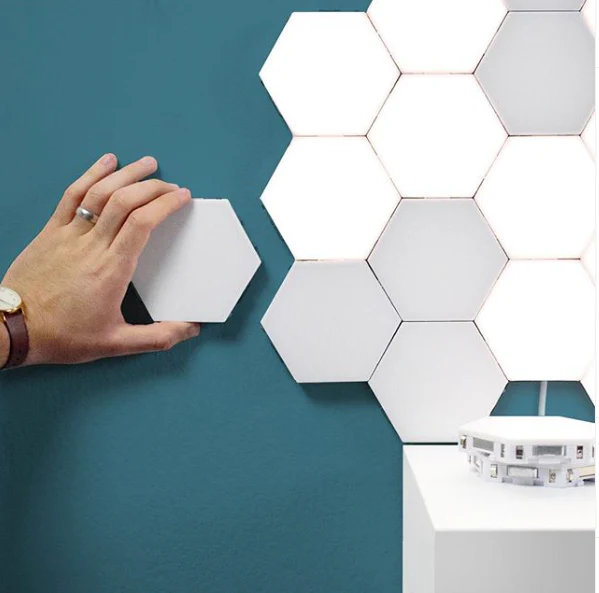 Quantum Touch Sensitive Light, Modular Bedside Lamp (White) - Image 5