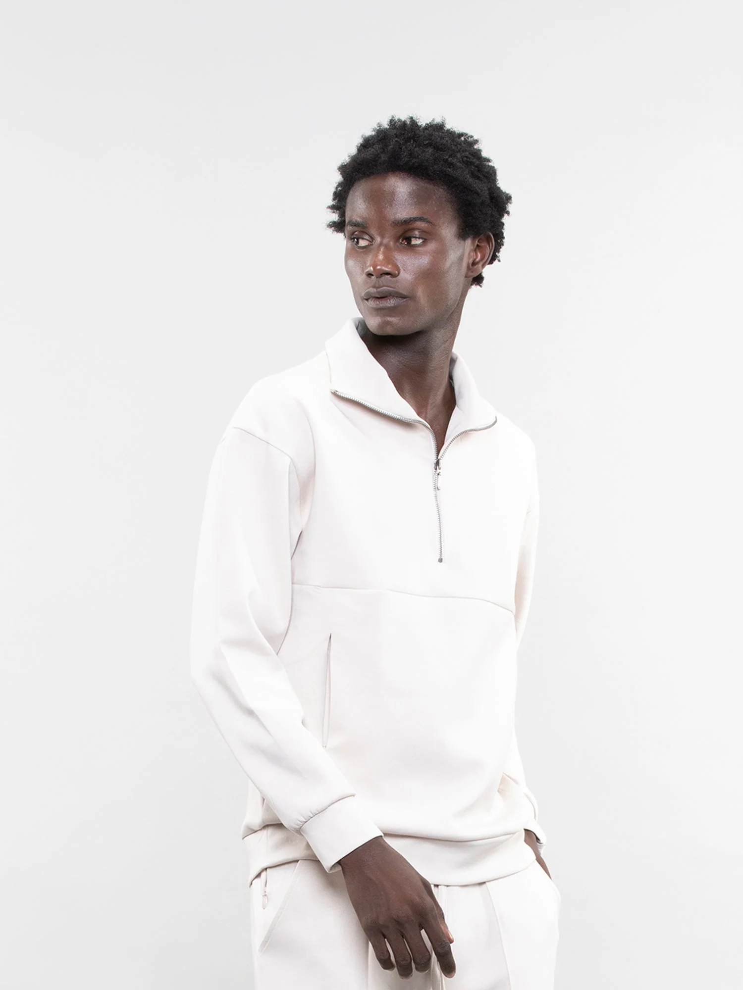 Quarter-zip sweatshirt - Image 2
