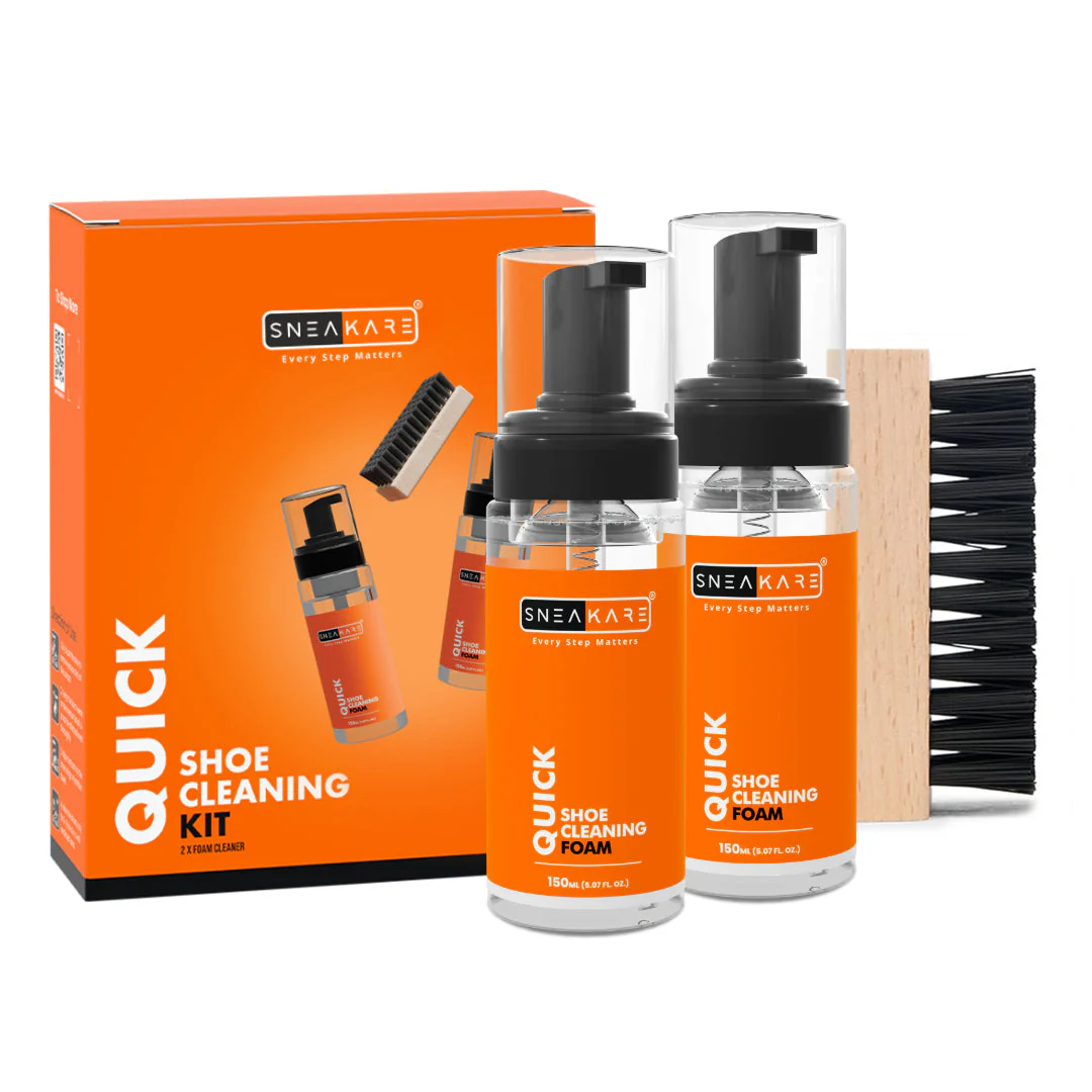 Quick Shoe Cleaning Kit & Extra Foam