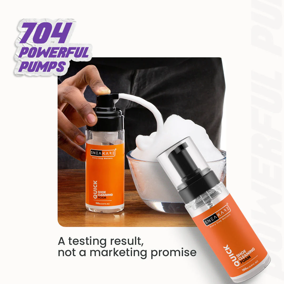 Quick Shoe Cleaning Kit & Extra Foam - Image 7