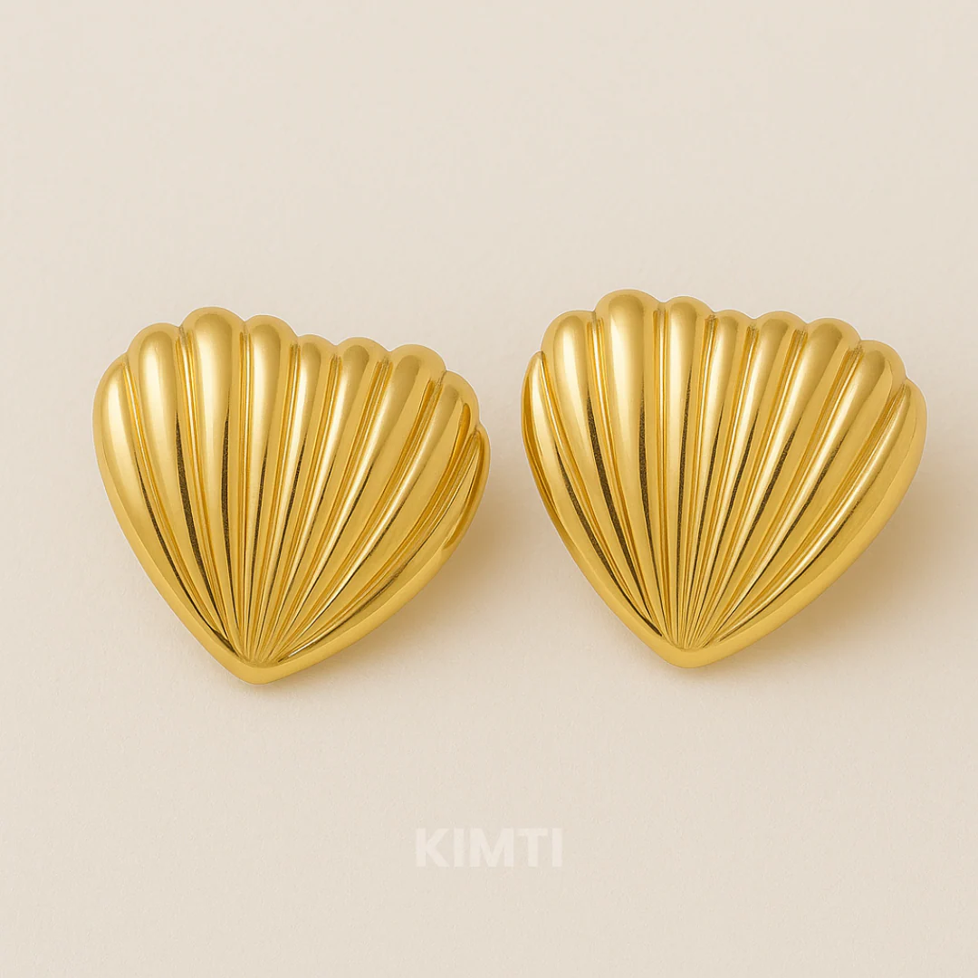 Quinn Heart  Anti Tarnish Earring