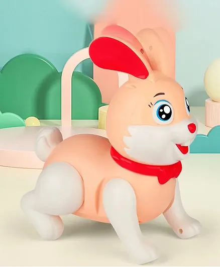 Rabbit Walking Toy with Flashing Lights and Musical Fun for Babies (Random Colour) - Image 3