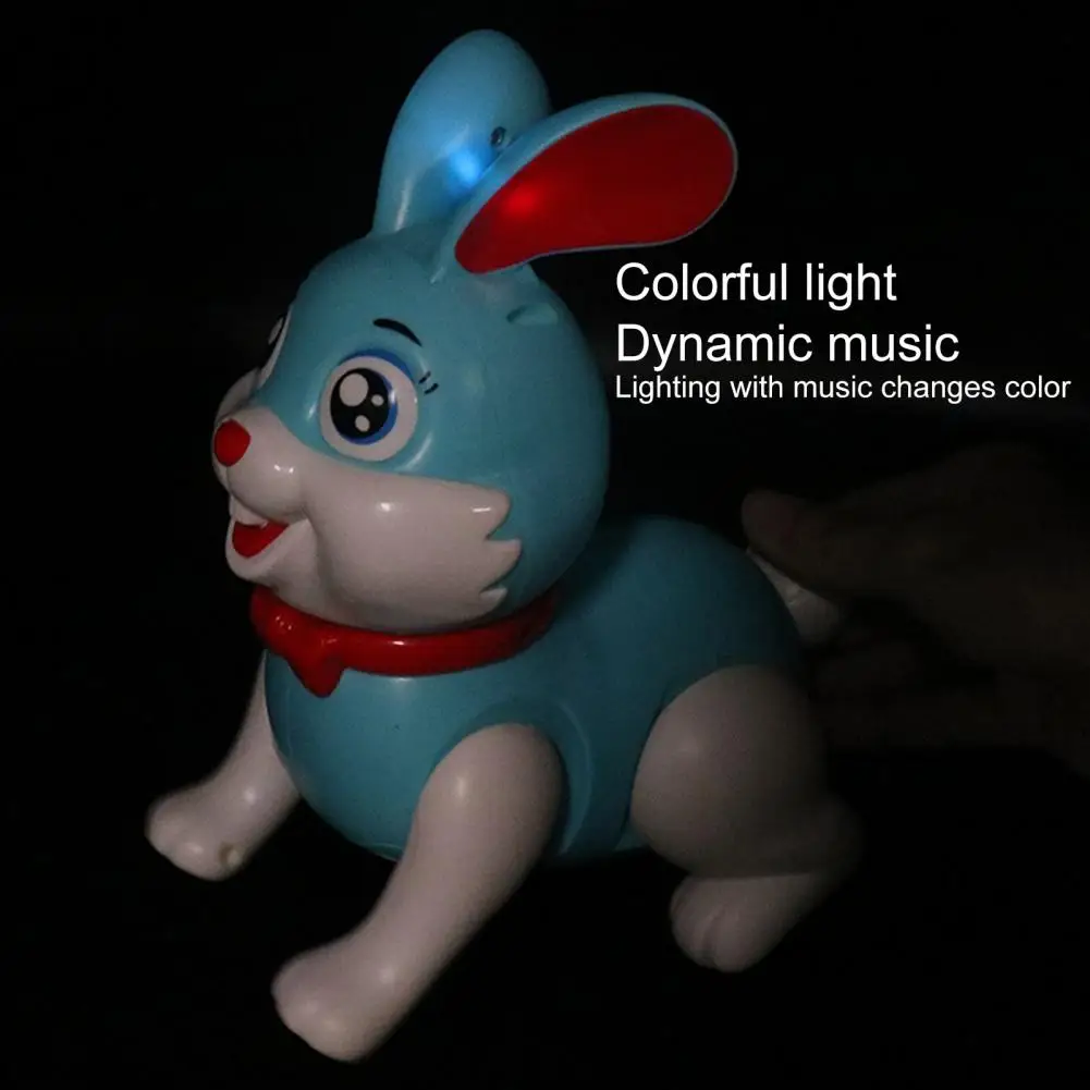 Rabbit Walking Toy with Flashing Lights and Musical Fun for Babies (Random Colour) - Image 9