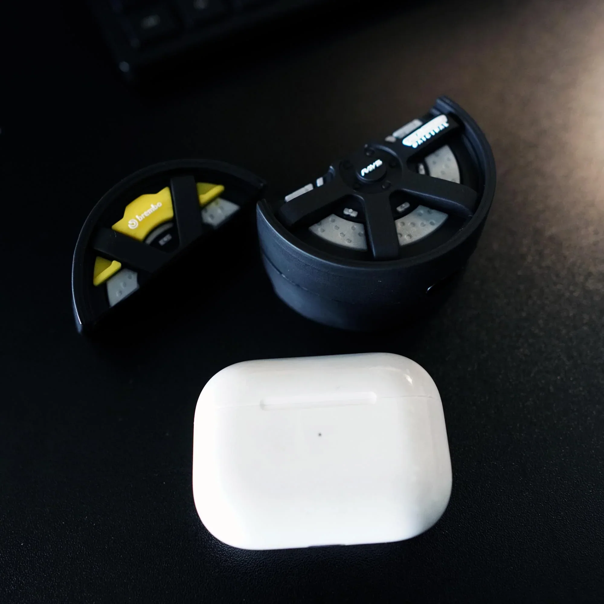 Racing Tire - Red Disc - Airpods Cover for Apple AirPods - Premium Silicone Case - LIMITED - Image 2