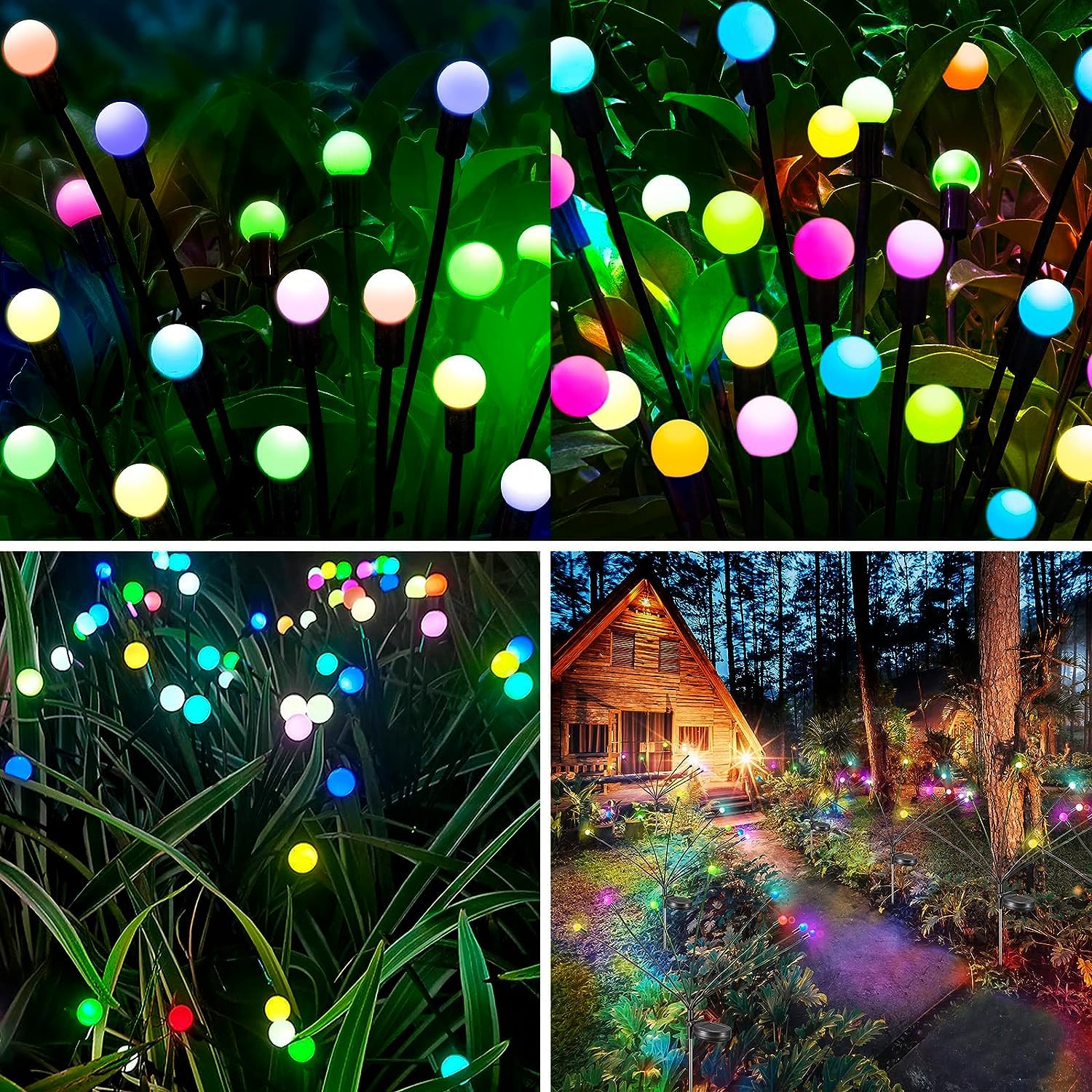 Radiant Firefly Delights - Solar Garden Magic Light ( warm white) - Image 17