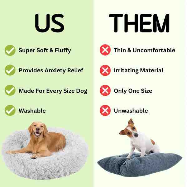 Rainbow Furry Pet Bed – Super Soft & Comfy Summer For Cat & Dog - Image 2