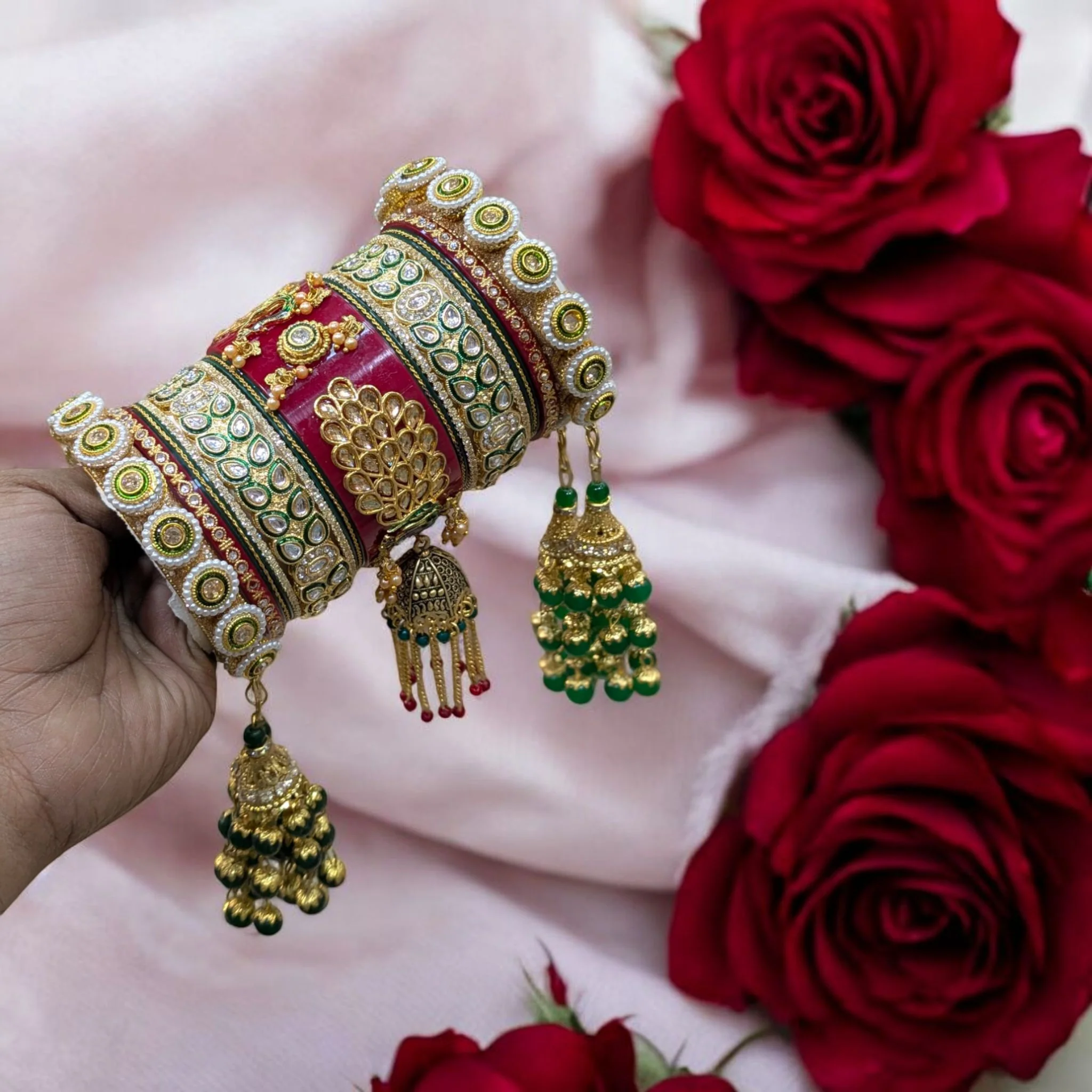 RAJWADI BRIDAL CHOODA - Image 2