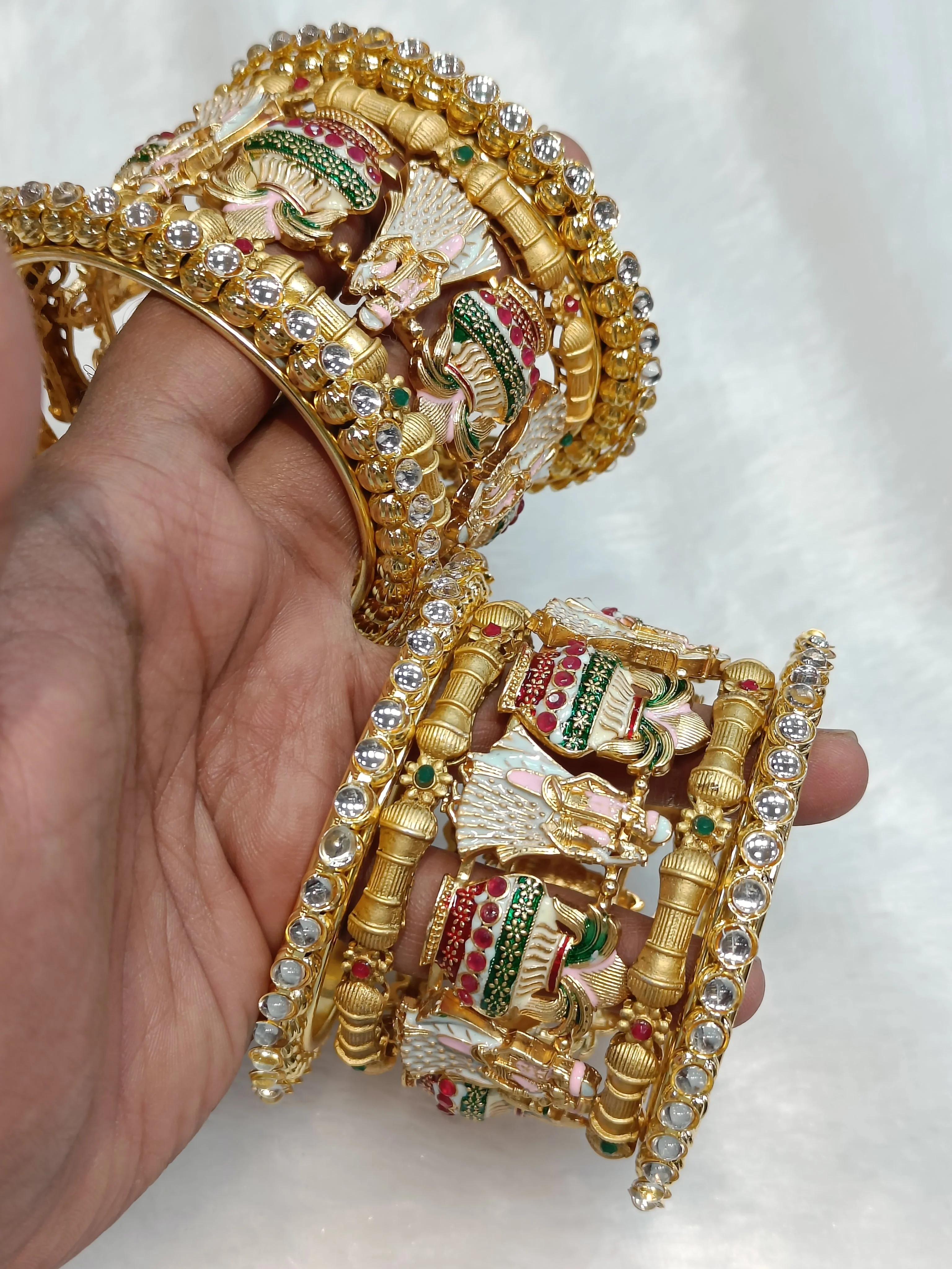 RAJWADI CHOODA with kalash design - Image 6