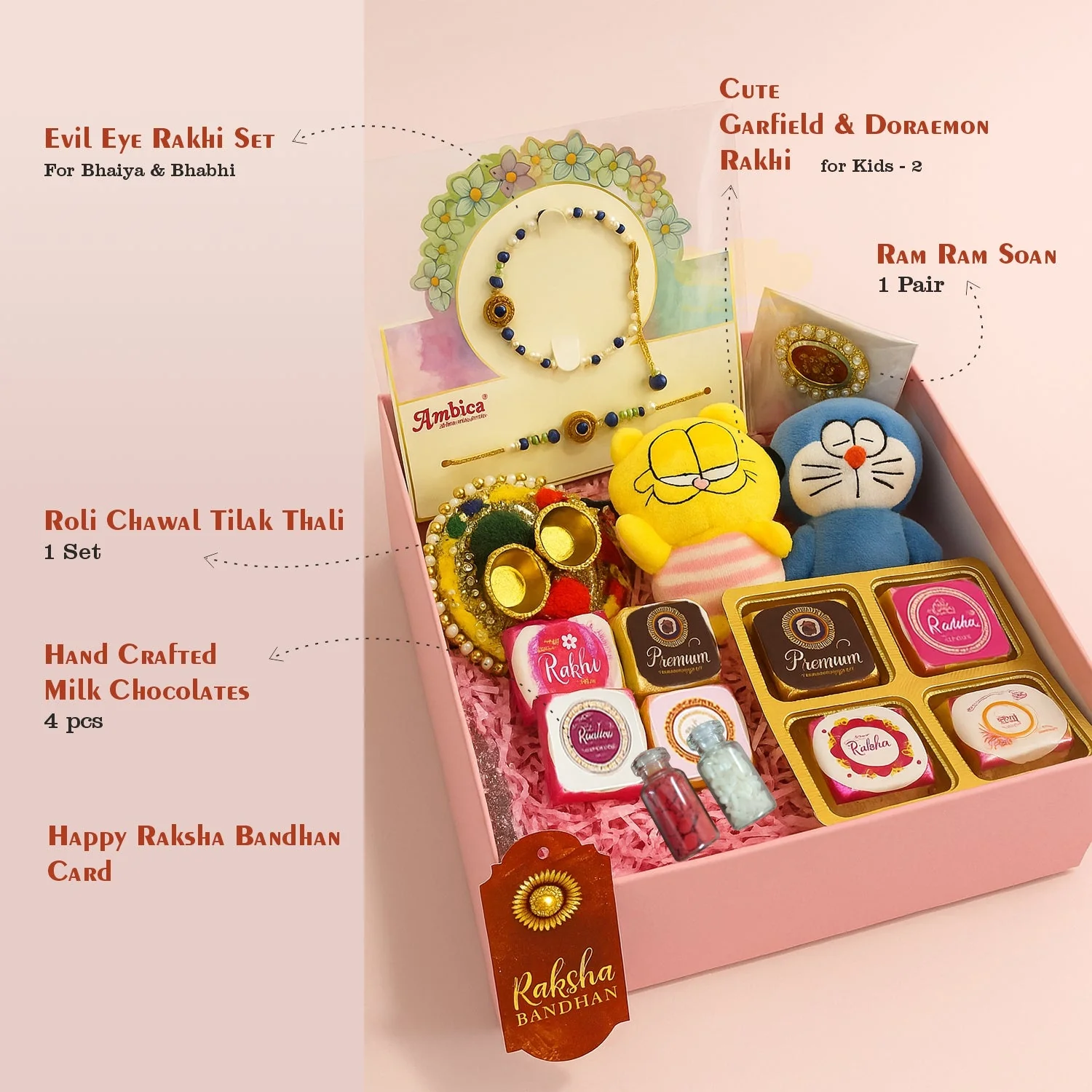 Rakhi Bhai Bhabhi Gift Hamper - Image 3
