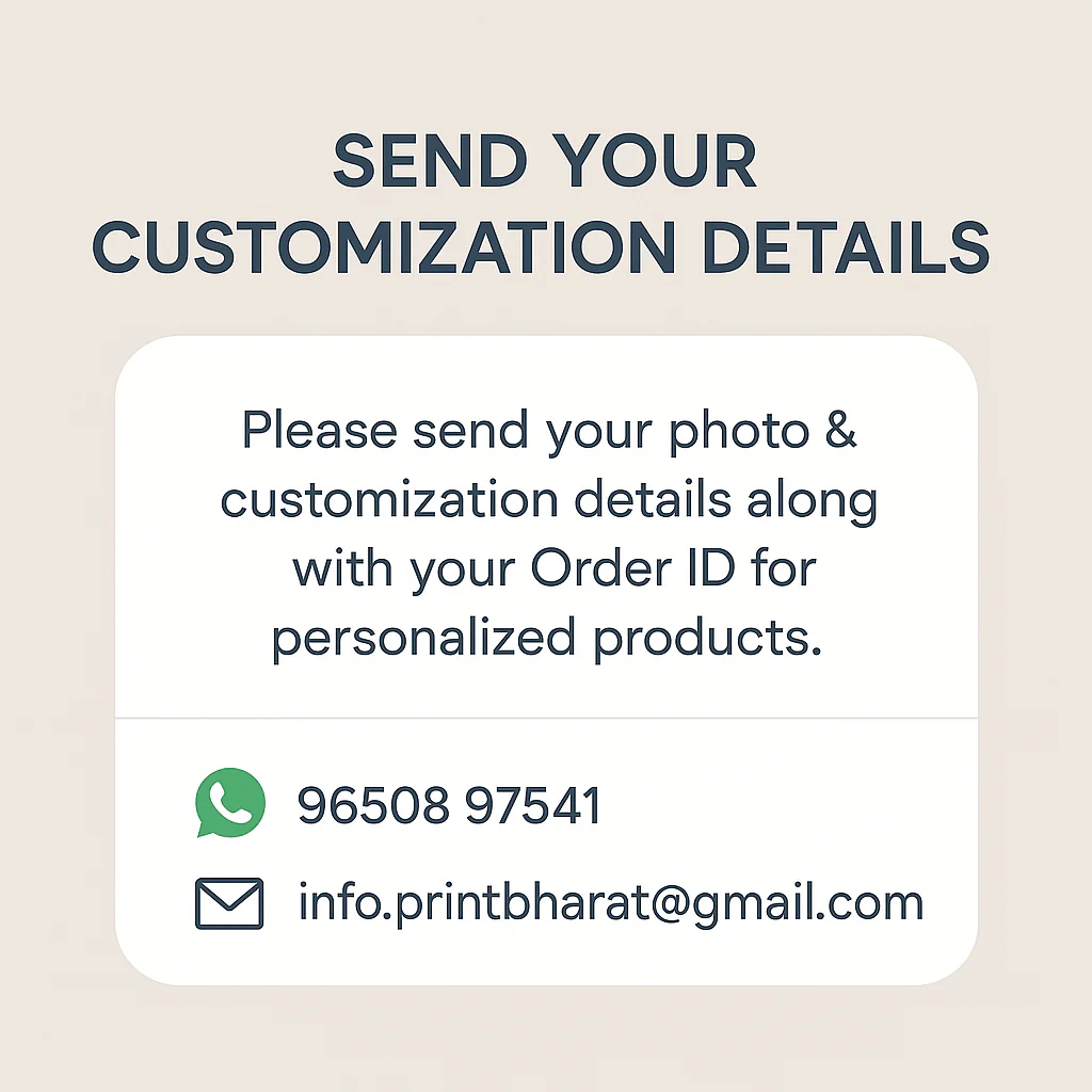Raksha Bhadan Customized Assorted Mdf Frame With Rakhi - Image 5