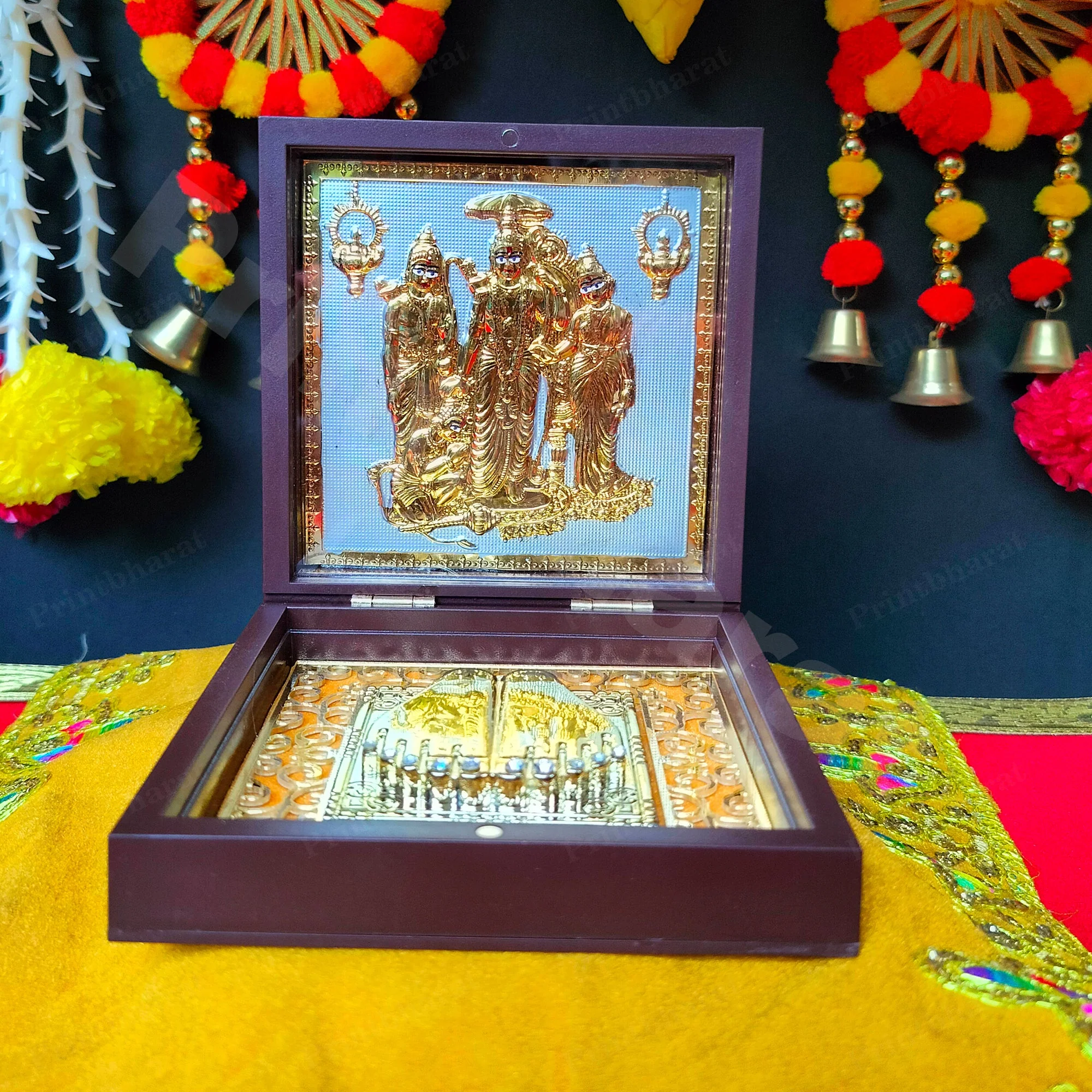 Ram Darbar Pocket Temple (24 Karat Gold Coated) - Image 10