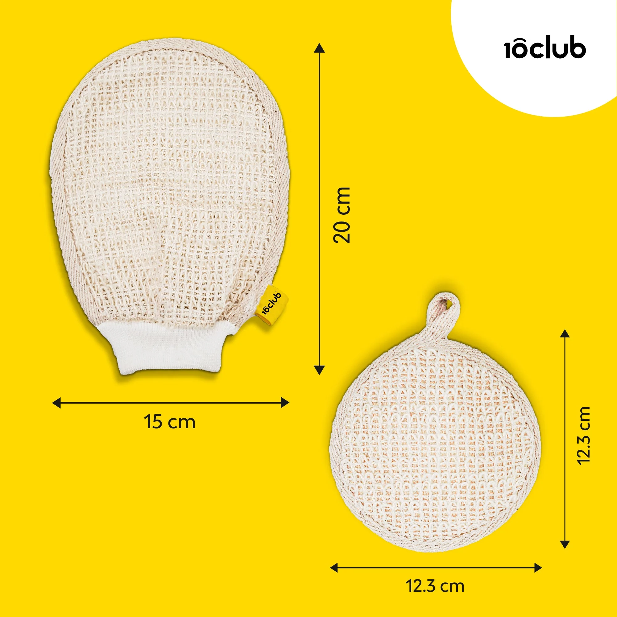 Ramie Bath Scrub Mitt - Image 5