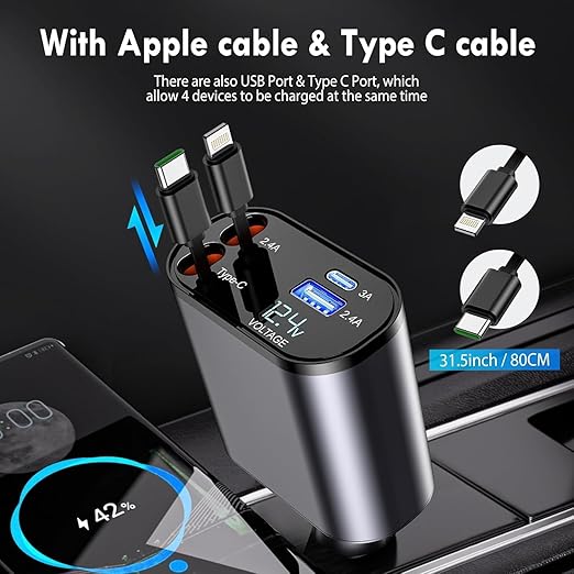 Rapid 4 in 1 Car Charger - Image 7