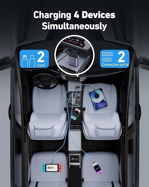 Rapid 4 in 1 Car Charger - Image 9