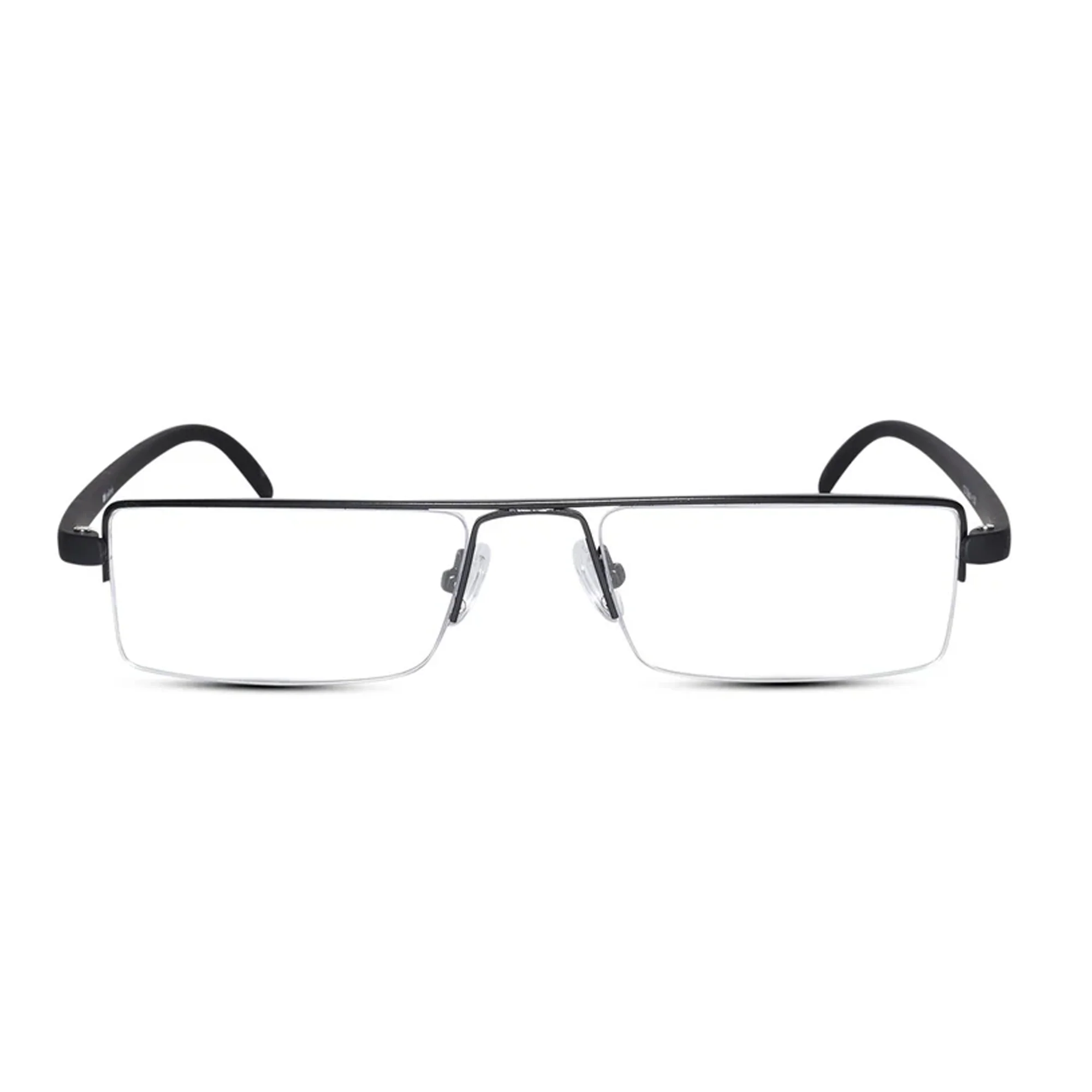 Readers Matte Black Half Rim Rectangle - Image 2