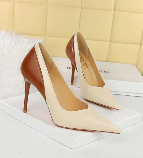Reagan Two Tone Stilletoes - Image 3