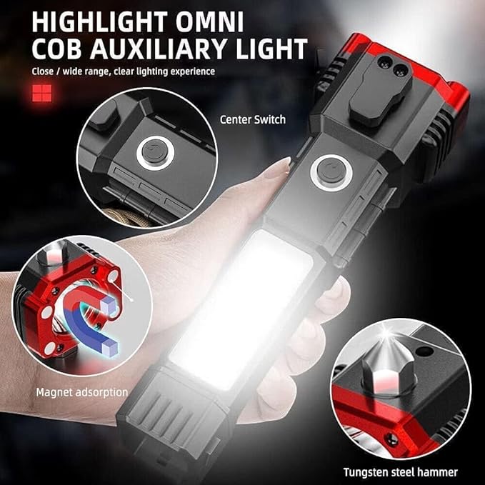 Rechargeable 3W LED Flash Light Torch - Image 5