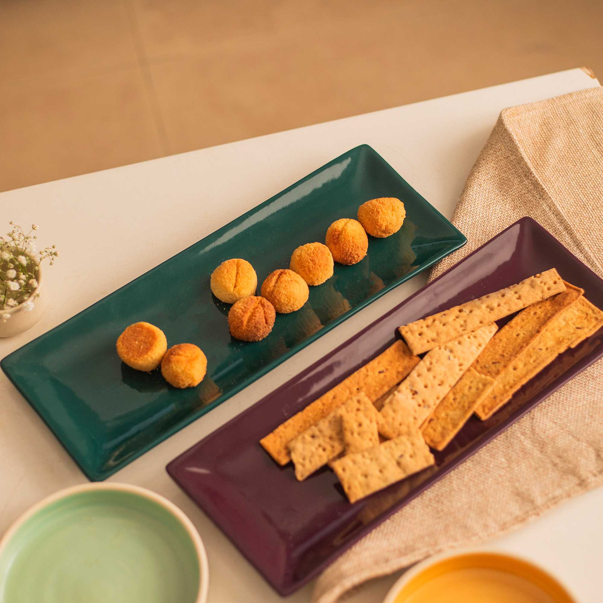 Rectangular Ceramic Platter - Image 6