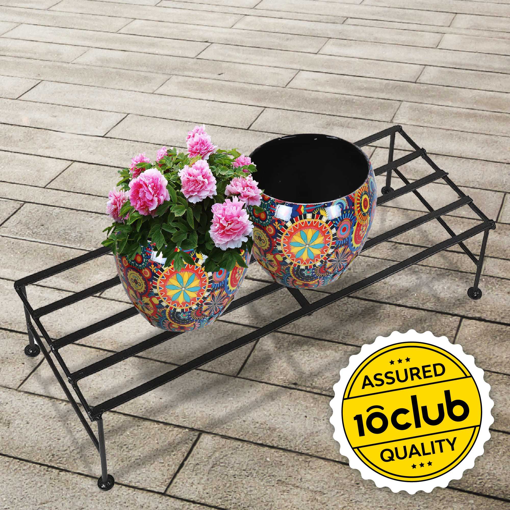 Rectangular Planter Stand | Set Of 2 - Image 2