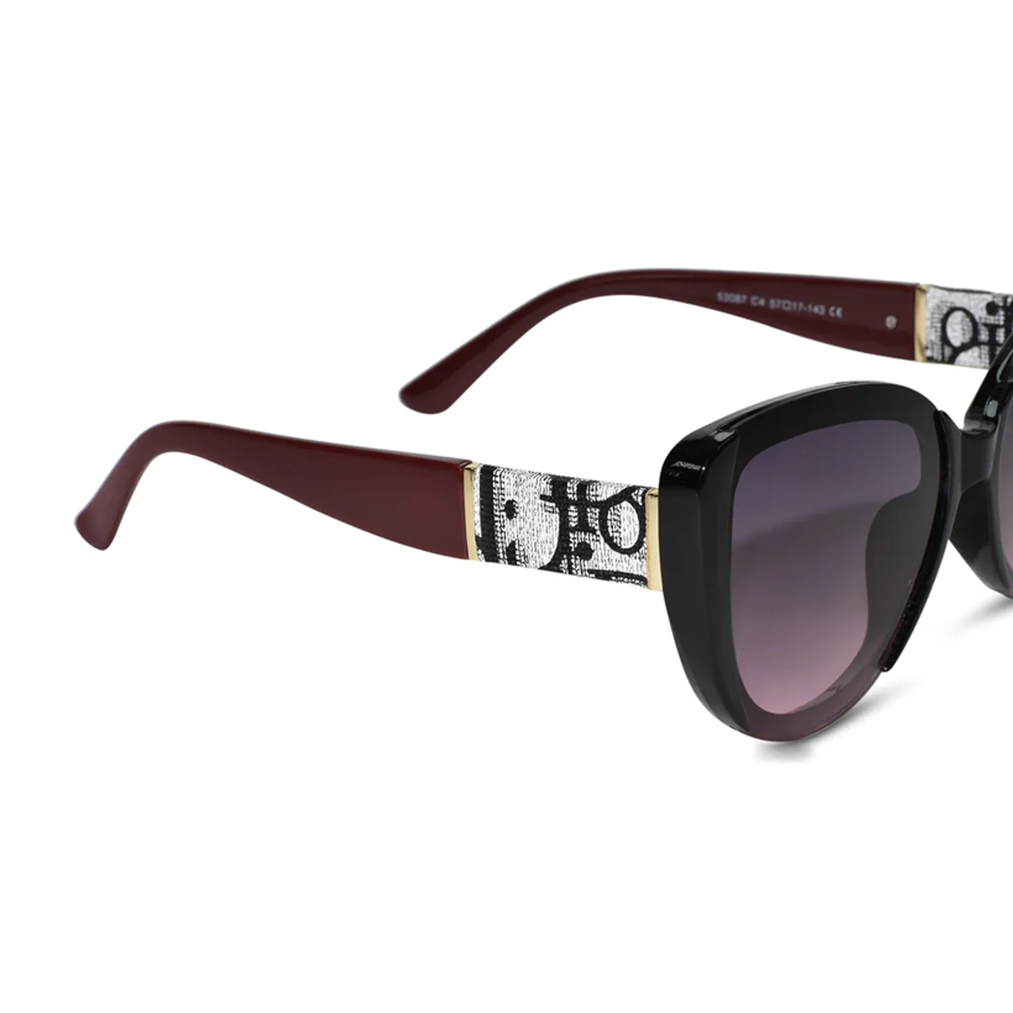 Red Cat eye Sunglasses For Women - Image 3